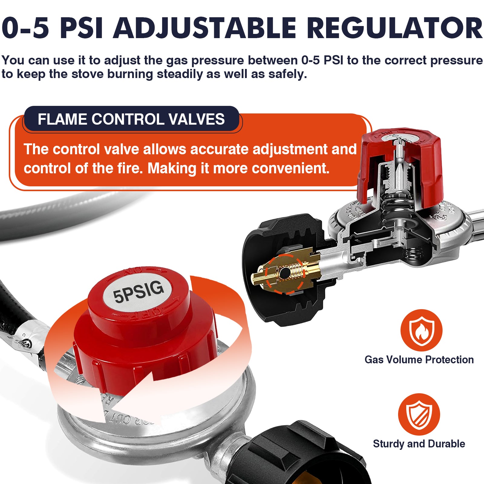 Frizi 1-Burner Propane Camping Stove - 10inch