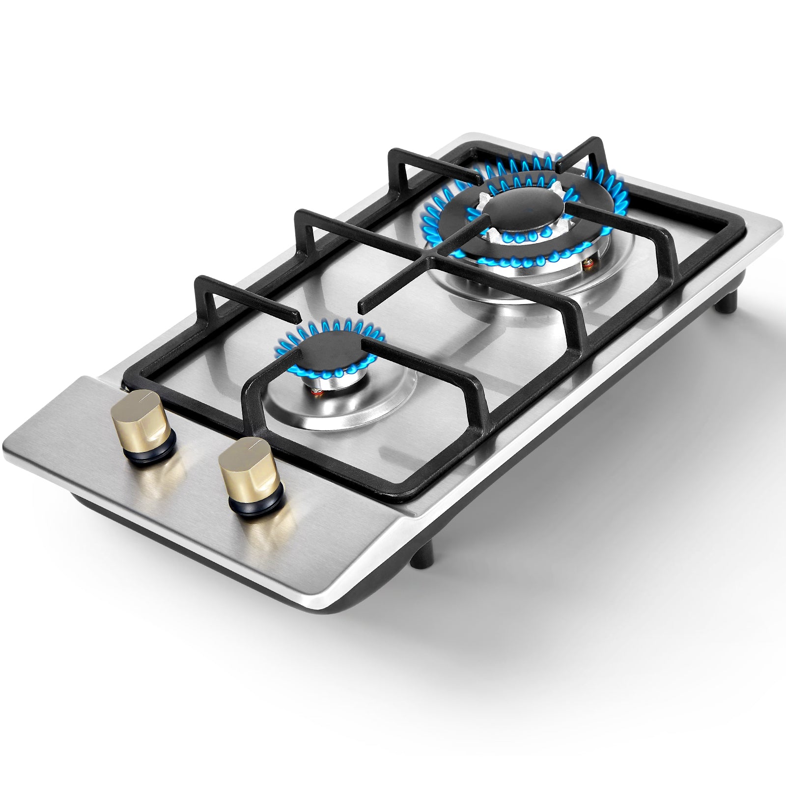 FRIZI 12-Inch 2 Burner Gas Stove