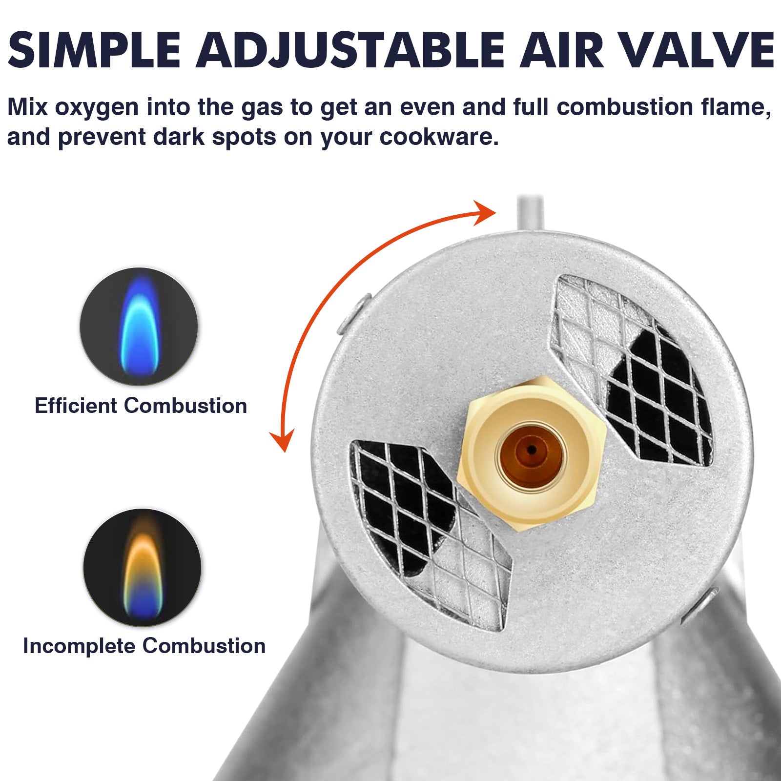 Frizi 3.75'' Cast Iron Burner Head