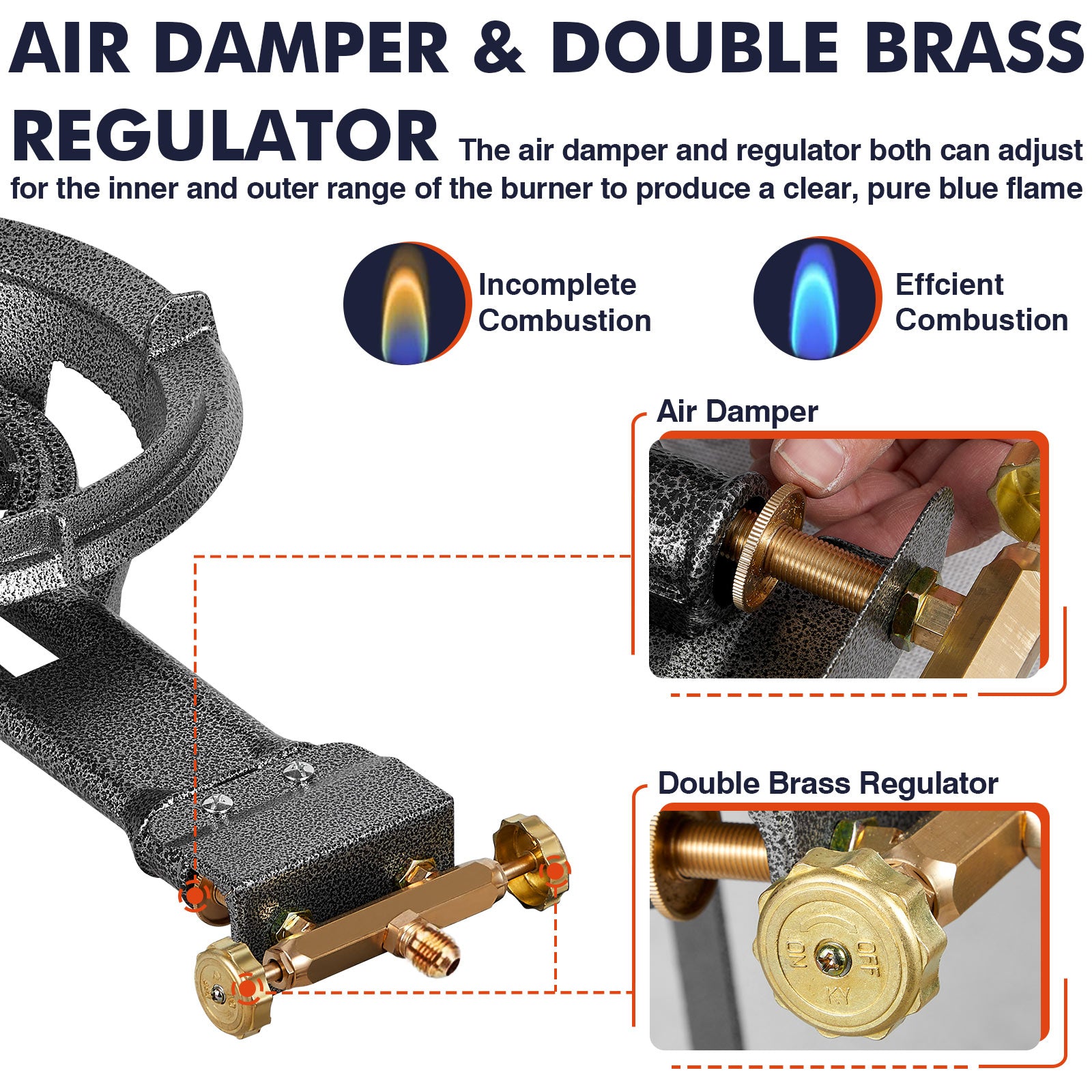 Frizi 1 Propane Burner Stove - 13inch