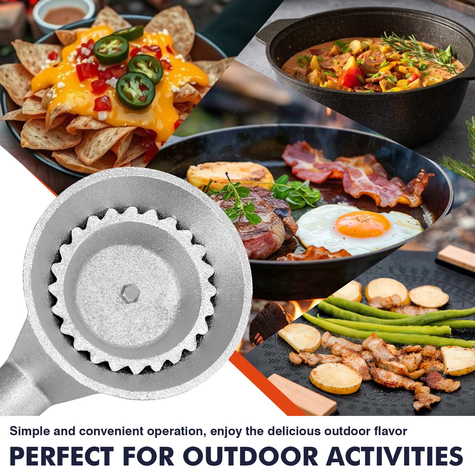 Frizi 3.75'' Cast Iron Burner Head