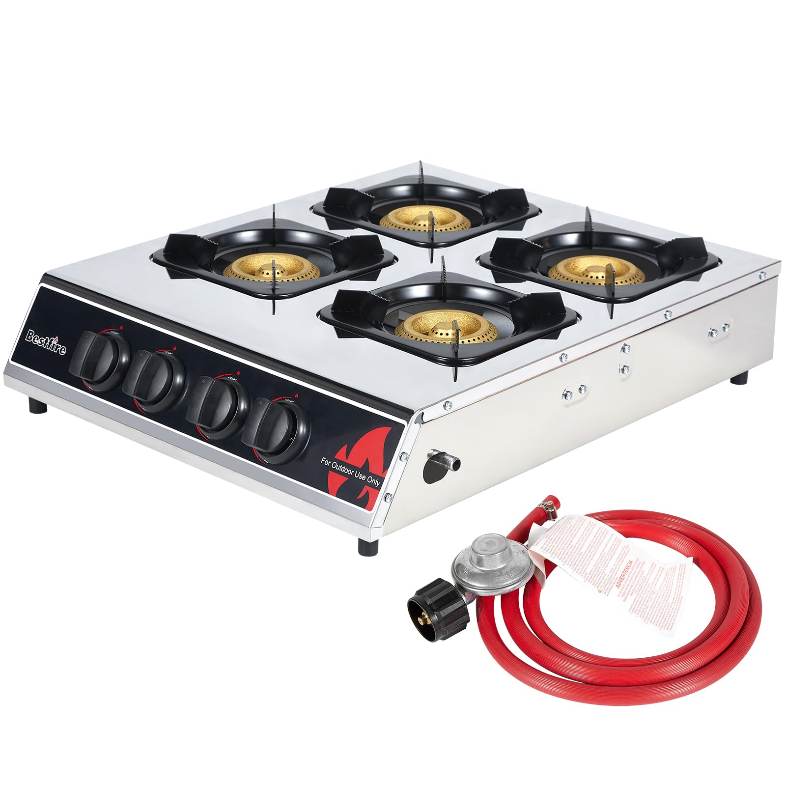Frizi 4 Burner Propane Gas Stove 40,000 BTU