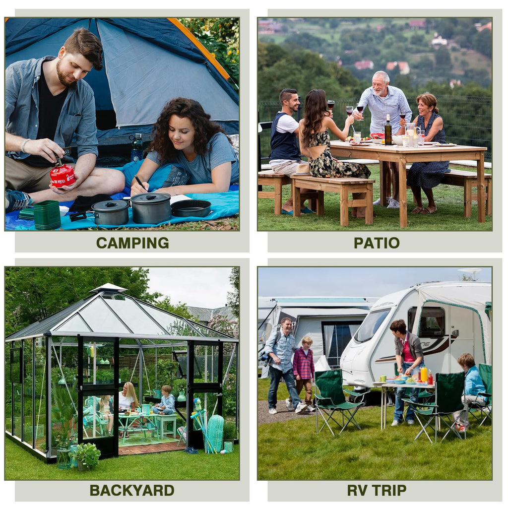 Frizi 3-Burner Tabletop Gas Grill